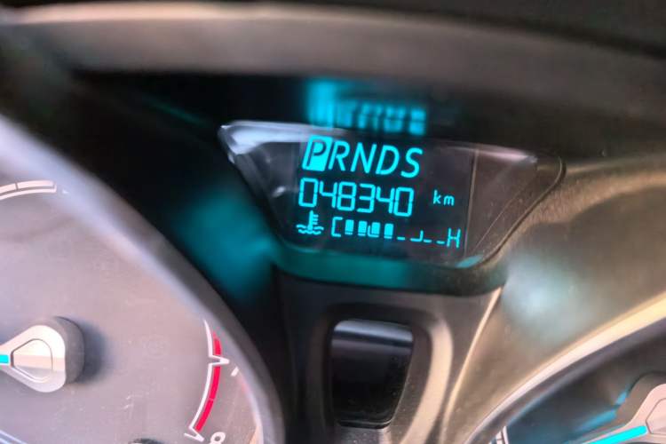 Used Ford Fiesta 2013 Hatchback 1.5L Automatic Fashion Edition Odometer Close Up