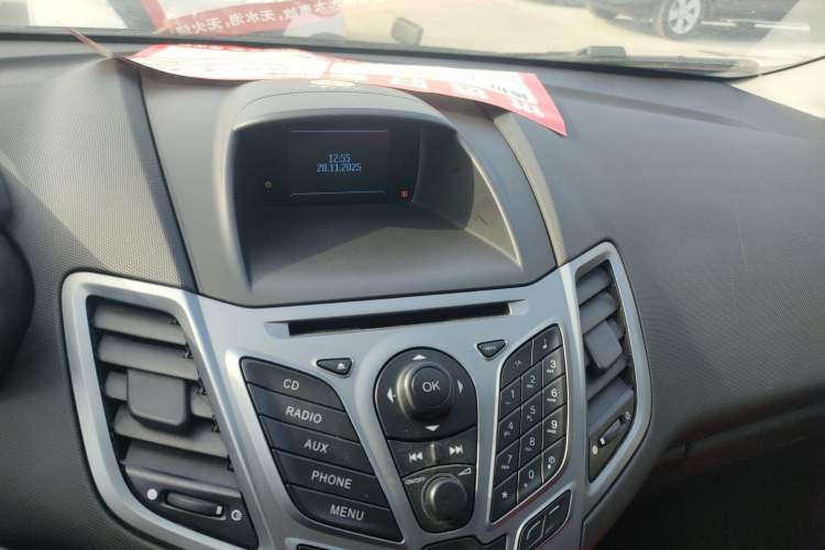 Used Ford Fiesta 2013 Hatchback 1.5L Manual Fashion Edition Audio And AC Panel