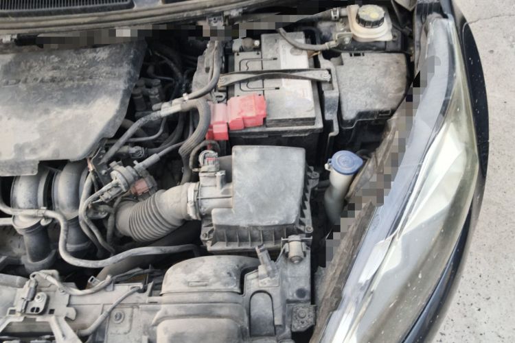 Used Ford Fiesta 2013 Sedan 1.5L Automatic Fashion Edition Engine Bay Left