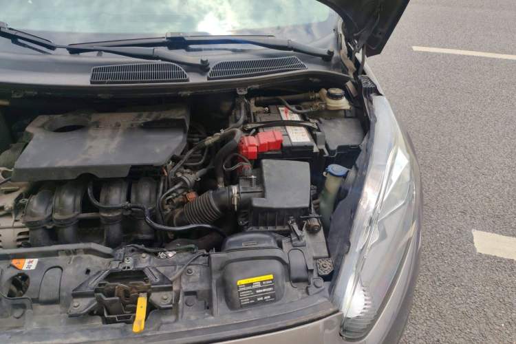 Used Ford Fiesta 2013 Sedan 1.5L Automatic Prestige Model Engine Bay Left