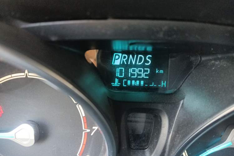 Used Ford Fiesta 2013 Hatchback 1.5L Automatic Fashion Edition Odometer Close Up