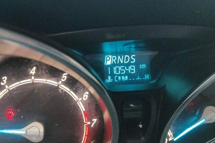 Used Ford Fiesta 2013 Sedan 1.5L Automatic Fashion Edition Odometer Close Up