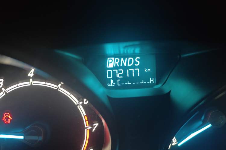 Used Ford Fiesta 2013 Sedan 1.5L Automatic Fashion Edition Odometer Close Up