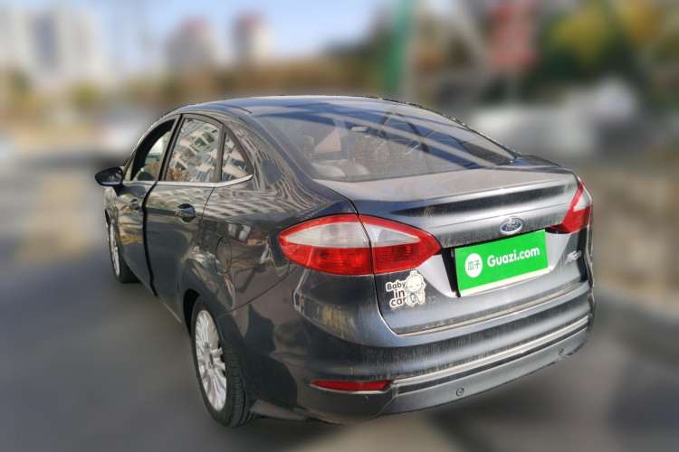 Used Ford Fiesta 2013 Sedan 1.5L Automatic Flagship Model Rear Left 45 Deg