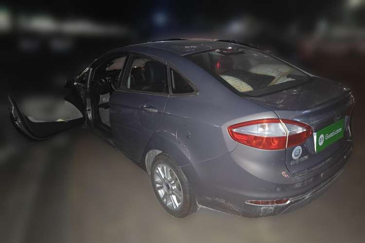 Used Ford Fiesta 2013 Sedan 1.5L Automatic Fashion Edition Rear Left 45 Deg