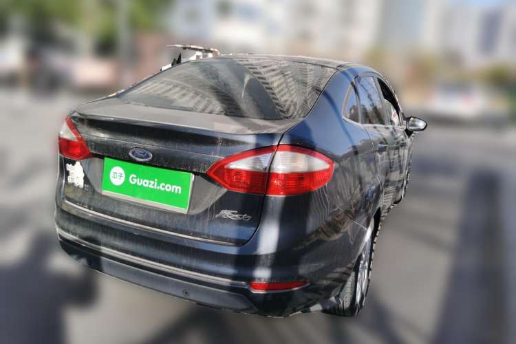 Used Ford Fiesta 2013 Sedan 1.5L Automatic Flagship Model Rear Right 45 Deg