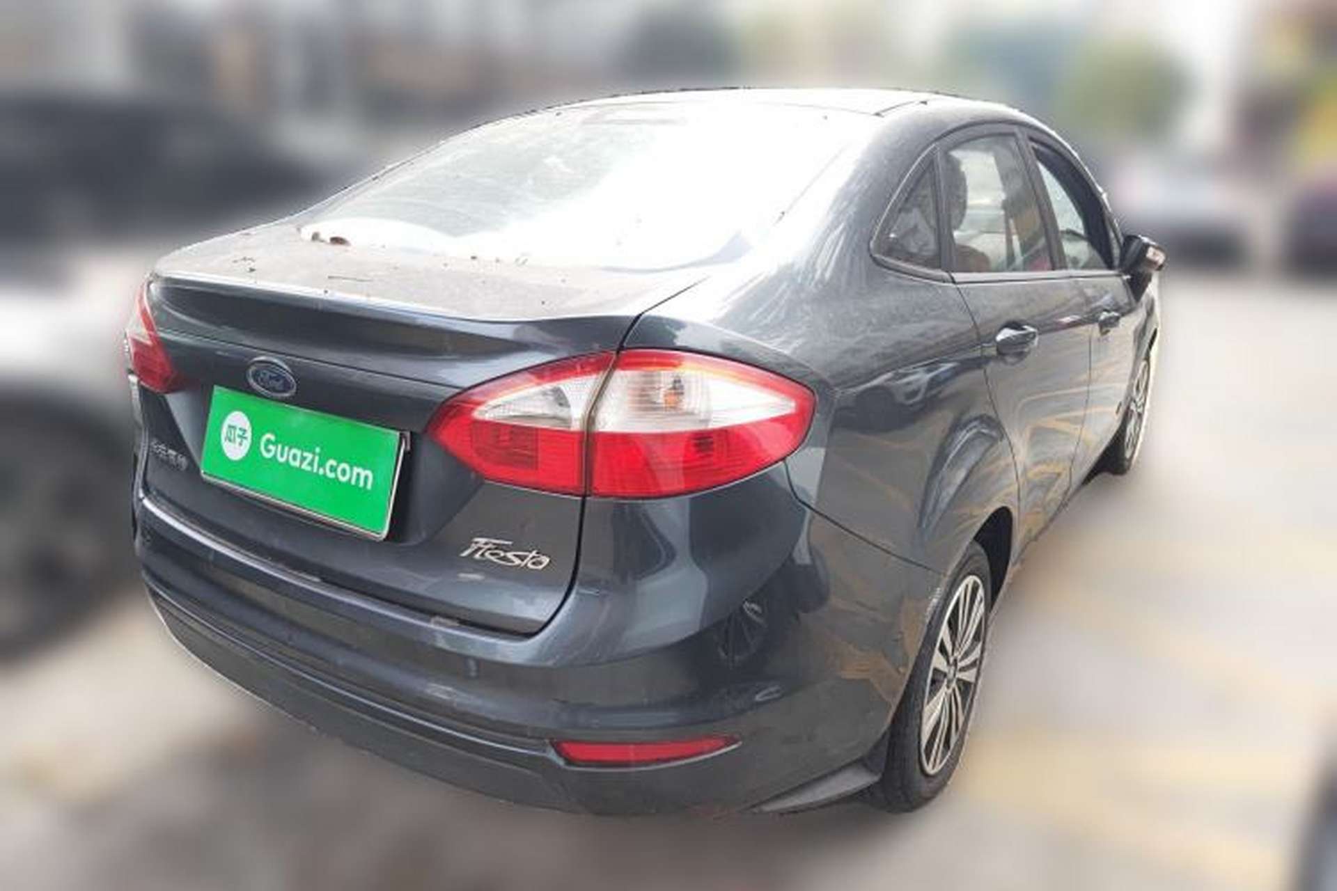 Used Ford Fiesta 2013 Sedan 1.5L Manual Fashion Edition Rear Right 45 Deg