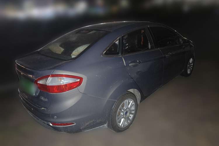 Used Ford Fiesta 2013 Sedan 1.5L Automatic Fashion Edition Rear Right 45 Deg