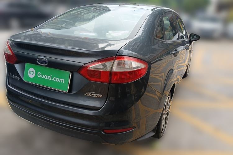 Used Ford Fiesta 2013 Sedan 1.5L Manual Fashion Edition Rear Right 45 Deg