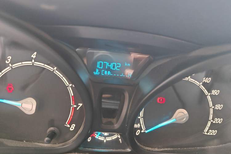 Used Ford Fiesta 2013 Hatchback 1.5L Manual Fashion Edition Odometer Close Up
