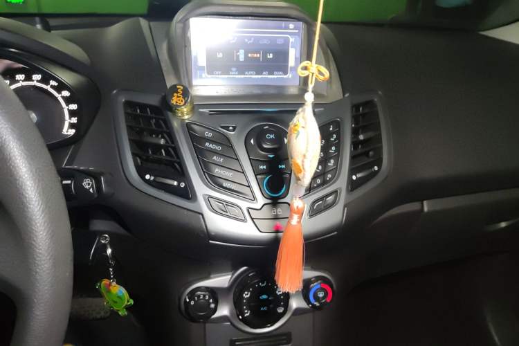 Used Ford Fiesta 2013 Hatchback 1.5L Automatic Prestige Model Audio And AC Panel