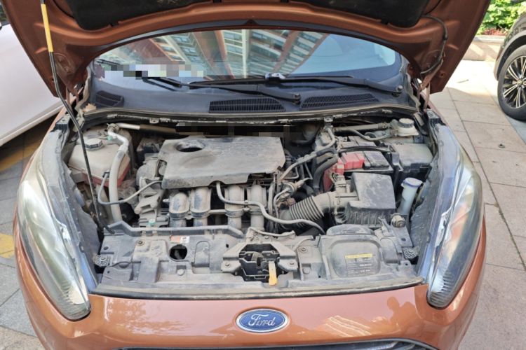 Used Ford Fiesta 2013 Sedan 1.5L Automatic Fashion Edition Engine Bay