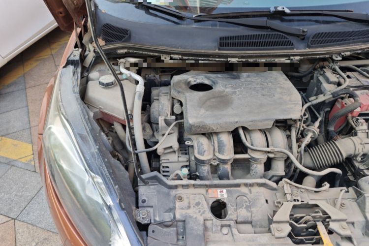 Used Ford Fiesta 2013 Sedan 1.5L Automatic Fashion Edition Engine Bay Right
