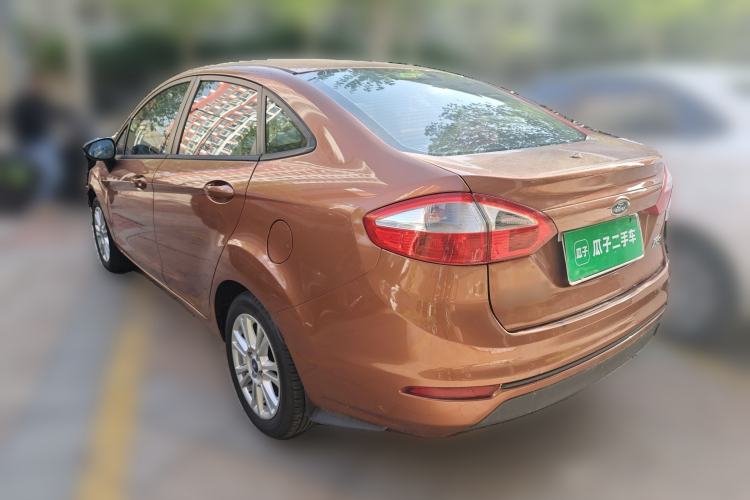 Used Ford Fiesta 2013 Sedan 1.5L Automatic Fashion Edition Rear Left 45 Deg