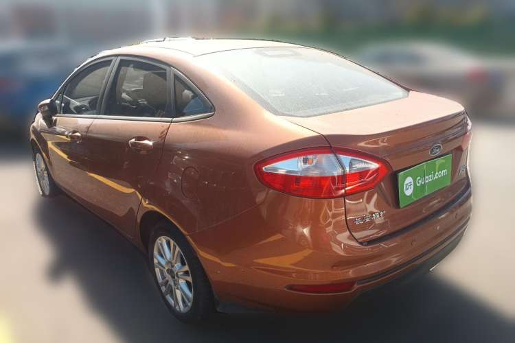 Used Ford Fiesta 2013 Sedan 1.5L Automatic Fashion Edition Rear Left 45 Deg