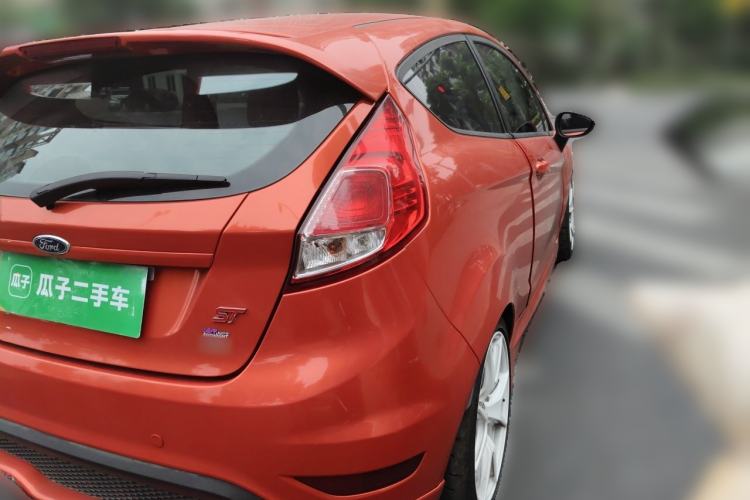 Used Ford Fiesta 2013 1.6T ST Rear Right 45 Deg