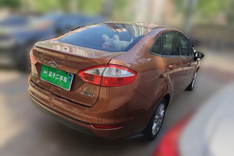 Used Ford Fiesta 2013 Sedan 1.5L Automatic Fashion Edition Rear Right 45 Deg