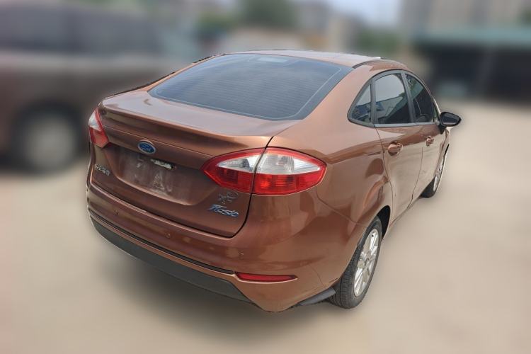 Used Ford Fiesta 2013 Sedan 1.5L Automatic Fashion Edition Rear Right 45 Deg