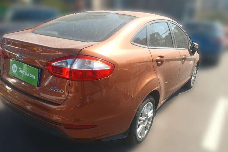 Used Ford Fiesta 2013 Sedan 1.5L Automatic Fashion Edition Rear Right 45 Deg