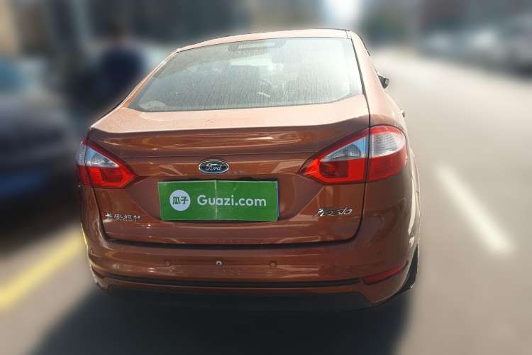 Used Ford Fiesta 2013 Sedan 1.5L Automatic Fashion Edition Rear