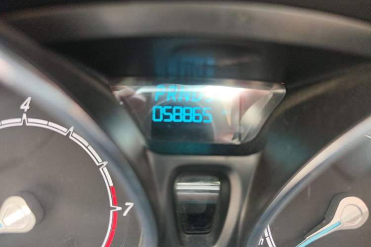 Used Ford Fiesta 2013 Hatchback 1.5L Automatic Fashion Edition Odometer Close Up