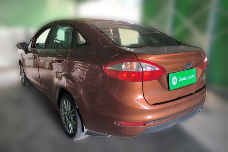 Used Ford Fiesta 2013 Sedan 1.5L Automatic Fashion Edition Rear Left 45 Deg