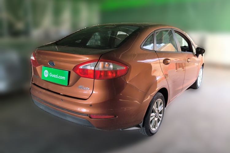 Used Ford Fiesta 2013 Sedan 1.5L Automatic Fashion Edition Rear Right 45 Deg