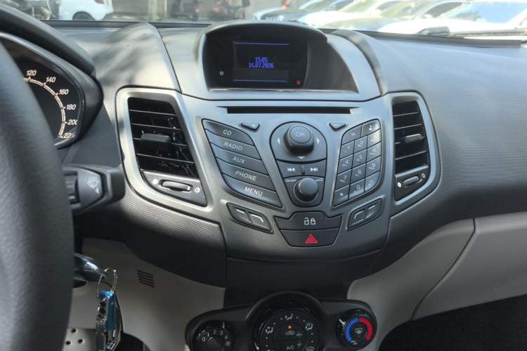 Used Ford Fiesta 2013 Sedan 1.5L Automatic Fashion Edition Audio And AC Panel