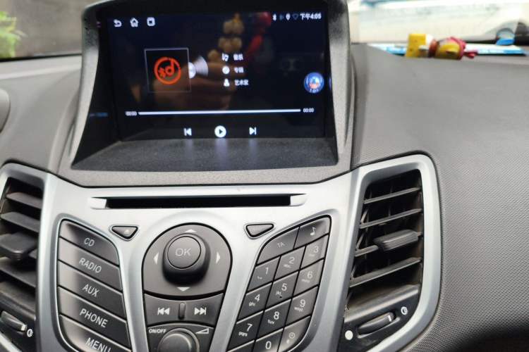 Used Ford Fiesta 2013 Hatchback 1.5L Automatic Fashion Edition Audio And AC Panel