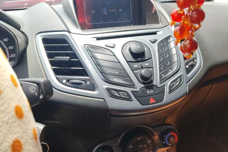 Used Ford Fiesta 2013 Hatchback 1.5L Automatic Fashion Edition Audio And AC Panel