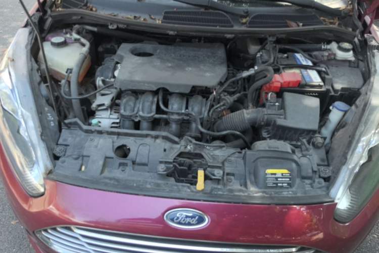 Used Ford Fiesta 2013 Sedan 1.5L Automatic Fashion Edition Engine Bay
