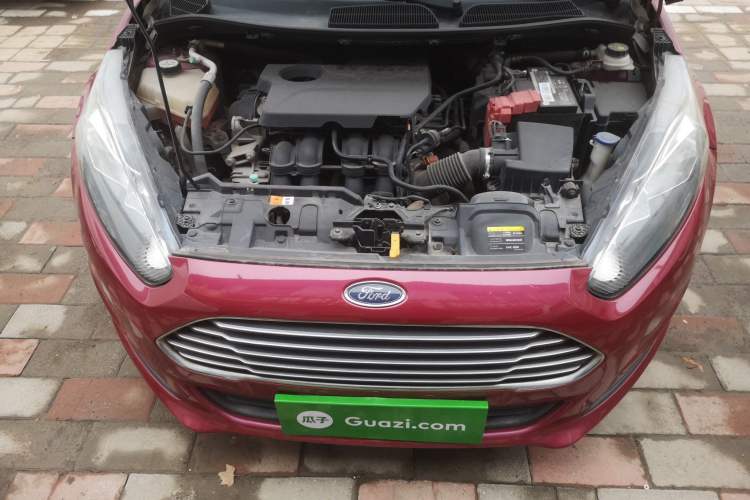 Used Ford Fiesta 2013 Sedan 1.5L Manual Fashion Edition Engine Bay
