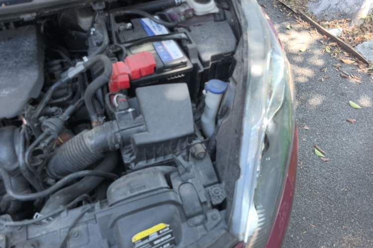 Used Ford Fiesta 2013 Sedan 1.5L Automatic Fashion Edition Engine Bay Left