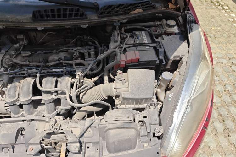 Used Ford Fiesta 2013 Sedan 1.5L Automatic Prestige Model Engine Bay Left