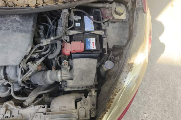 Used Ford Fiesta 2013 Sedan 1.5L Automatic Fashion Edition Engine Bay Left