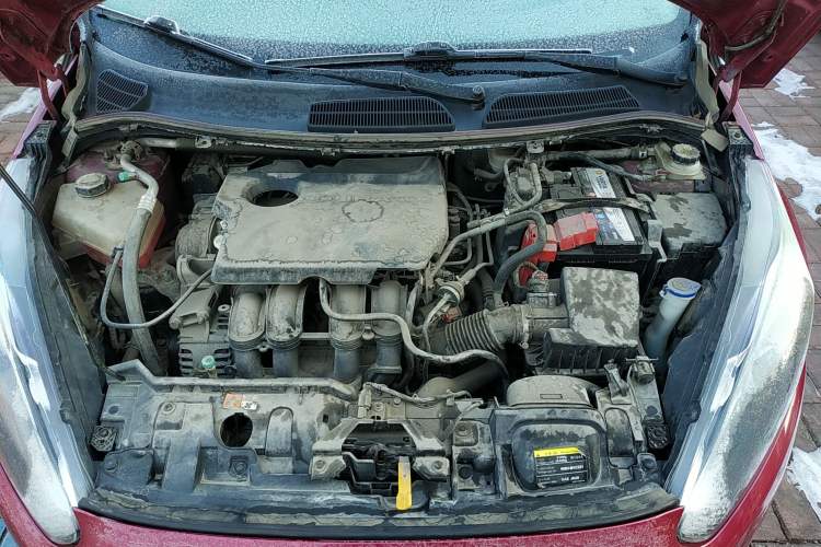 Used Ford Fiesta 2013 Hatchback 1.5L Automatic Fashion Edition Engine Bay
