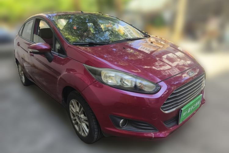 Used Ford Fiesta 2013 Sedan 1.5L Automatic Fashion Edition Front Right 45 Deg