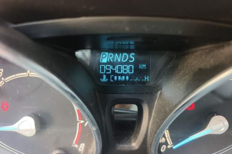Used Ford Fiesta 2013 Hatchback 1.5L Automatic Fashion Edition Odometer Close Up