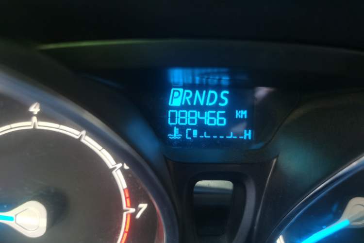 Used Ford Fiesta 2013 Hatchback 1.5L Automatic Fashion Edition Odometer Close Up