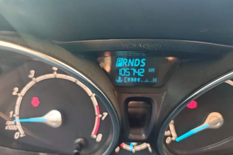 Used Ford Fiesta 2013 Hatchback 1.5L Automatic Fashion Edition Odometer Close Up