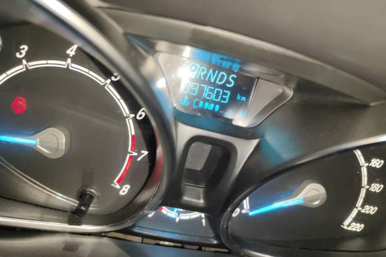 Used Ford Fiesta 2013 Hatchback 1.5L Automatic Fashion Edition Odometer Close Up