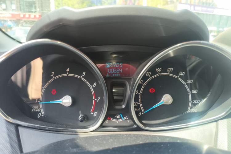 Used Ford Fiesta 2013 Hatchback 1.5L Automatic Fashion Edition Odometer Close Up