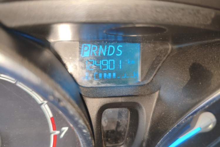 Used Ford Fiesta 2013 Hatchback 1.5L Automatic Fashion Edition Odometer Close Up