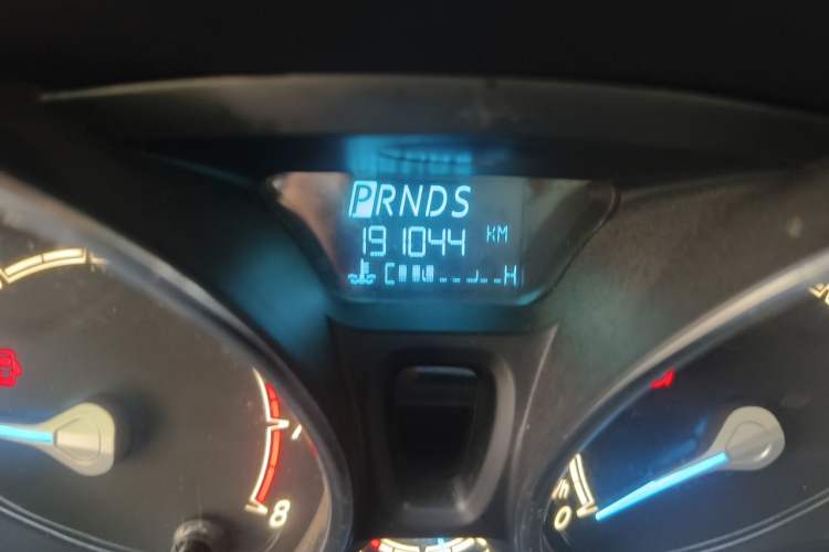 Used Ford Fiesta 2013 Sedan 1.5L Automatic Fashion Edition Odometer Close Up