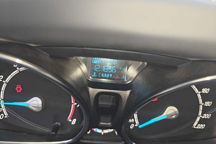 Used Ford Fiesta 2013 Hatchback 1.5L Automatic Fashion Edition Odometer Close Up