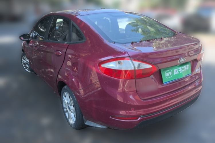 Used Ford Fiesta 2013 Sedan 1.5L Automatic Fashion Edition Rear Left 45 Deg