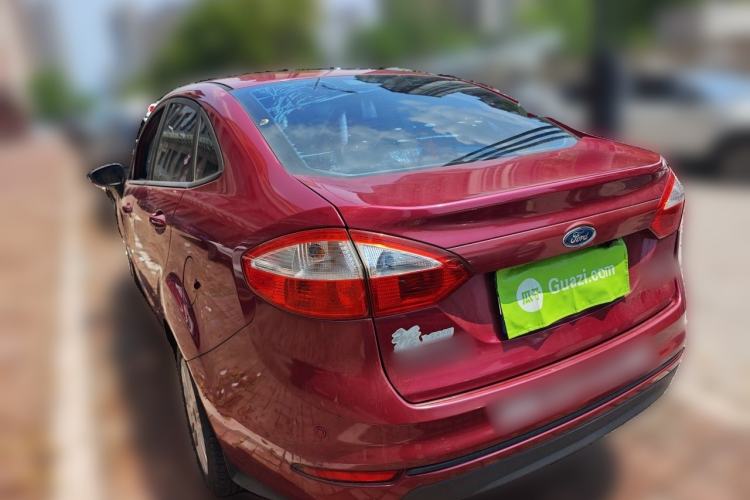 Used Ford Fiesta 2013 Sedan 1.5L Automatic Fashion Edition Rear Left 45 Deg