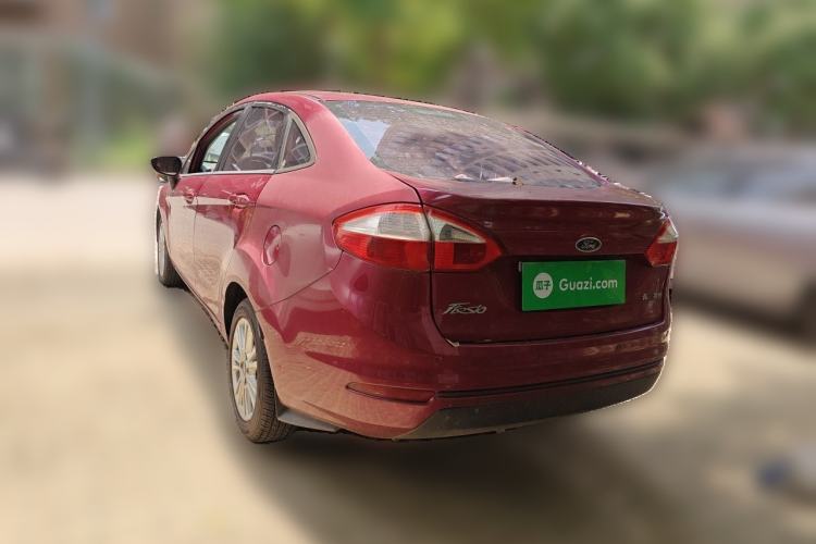 Used Ford Fiesta 2013 Sedan 1.5L Automatic Prestige Model Rear Left 45 Deg