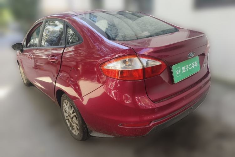 Used Ford Fiesta 2013 Sedan 1.5L Automatic Fashion Edition Rear Left 45 Deg