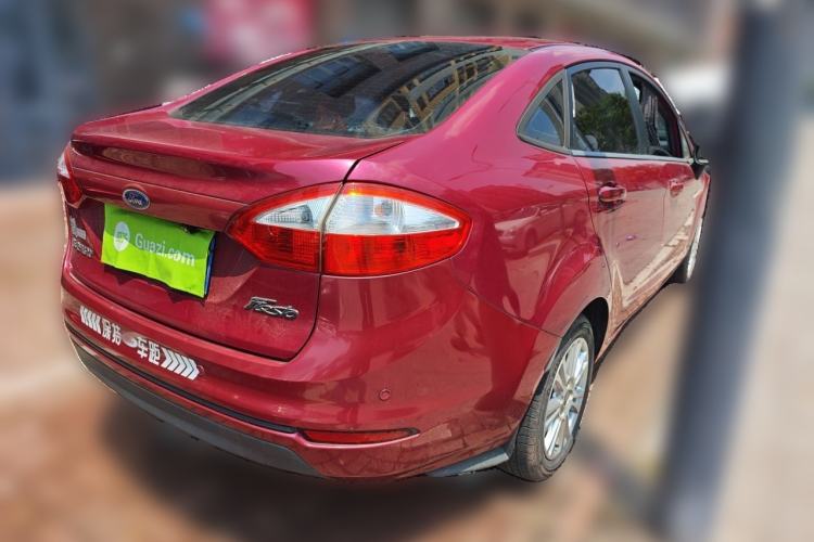 Used Ford Fiesta 2013 Sedan 1.5L Automatic Fashion Edition Rear Right 45 Deg